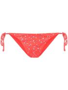 The Upside Floral Print Bikini Bottoms - Red