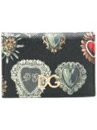 Dolce & Gabbana Vintage Heart Wallet - Black