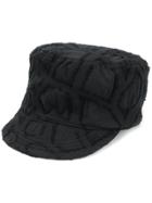 Issey Miyake Textured Hat - Black
