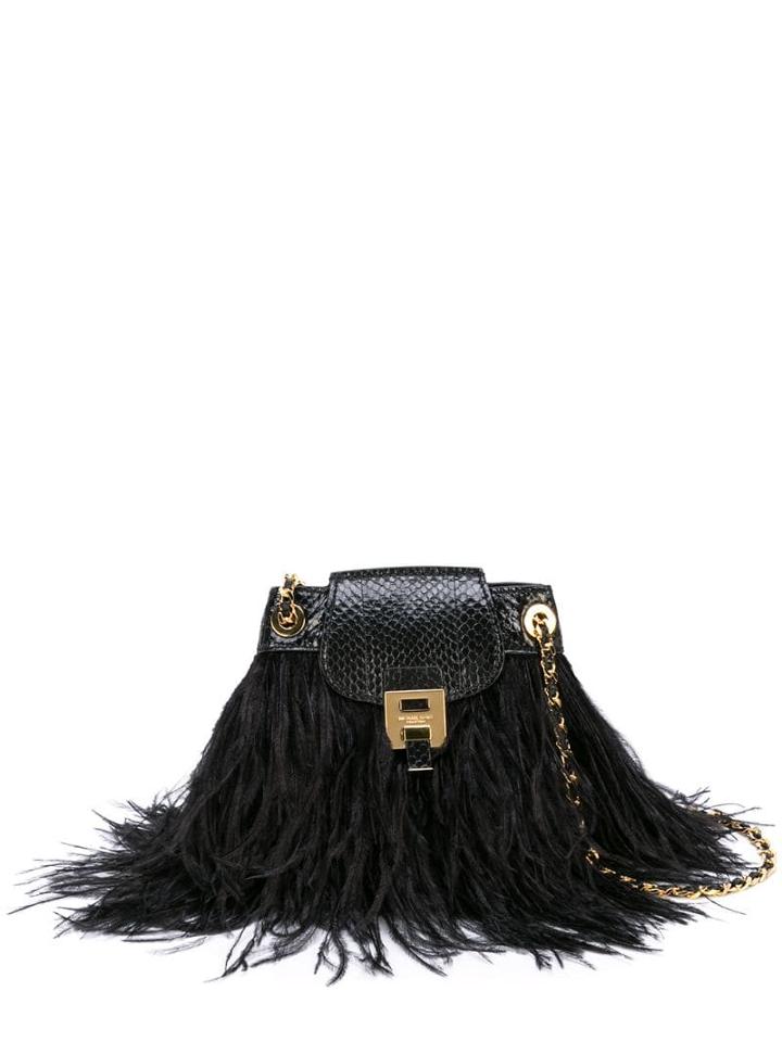 Michael Kors Bancroft Disco Clutch Bag - Black