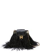 Michael Kors Bancroft Disco Clutch Bag - Black