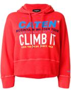 Dsquared2 Climb It Printed Oversized Hoodie