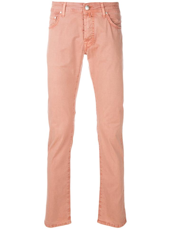 Jacob Cohen Slim Fit Jeans - Yellow & Orange