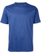 Estnation Crew Neck T-shirt, Men's, Size: Medium, Blue, Cotton
