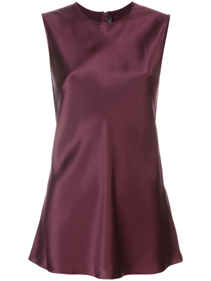 Joseph Round Neck Blouse - Pink & Purple