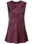 Joseph Round Neck Blouse - Pink & Purple