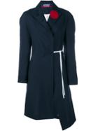 Jacquemus Wool Asymmetric Wrap Coat
