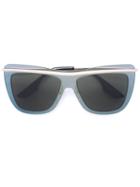 Mcq Alexander Mcqueen Cat Eye Visor Sunglasses