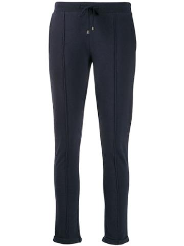 Juvia Cropped Sweatpants - Blue
