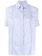 Area Diamante Chain Shirt - Blue