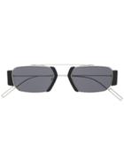 Dior Eyewear Narrow Aviator-style Sunglasses - Black