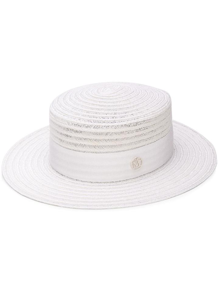 Maison Michel Kiki Hat - White