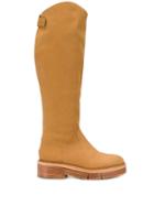 Clergerie Knee-length Fitted Boots - Brown