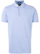 Boss Hugo Boss - Short Sleeve Polo Shirt - Men - Cotton - S, Blue, Cotton
