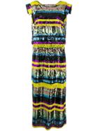 5 Progress Striped Sequin Dress - Black