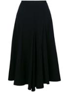 Yohji Yamamoto Pre-owned Asymmetric Midi Skirt - Black