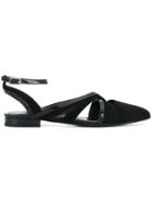 Lanvin Pointed Ankle Strap Sandals - Black