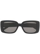 Balenciaga Eyewear Sharp Square Sunglasses - Black