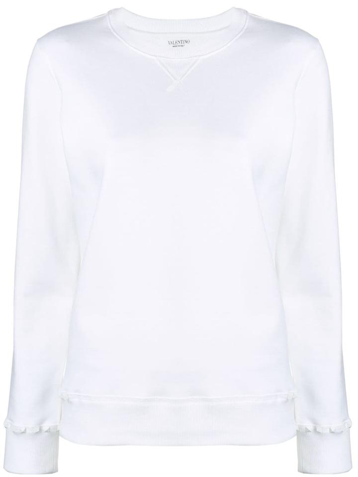 Valentino Rockstud Sweatshirt - White