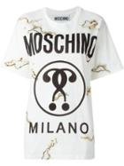 Moschino Burned Effect Logo T-shirt