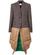 Burberry Tartan Dry Wool Tailored Jacket With Detachable Gilet