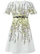 Giambattista Valli Floral Print Flared Dress