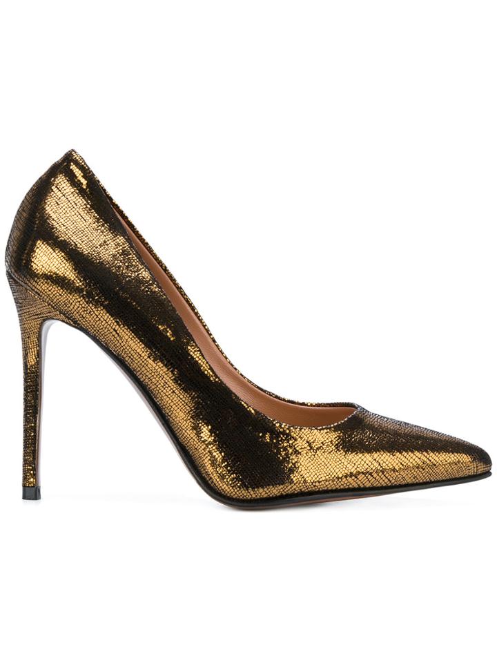 L'autre Chose Pointed Metallic Pumps