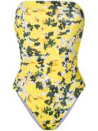 Angelys Balek Strapless Swimsuit - Yellow