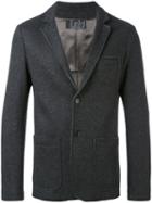 Pal Zileri - Raw-edge Blazer - Men - Cotton/nylon/polyester/wool - 50, Grey, Cotton/nylon/polyester/wool