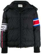 Iceberg Hooded Down Jacket - Black