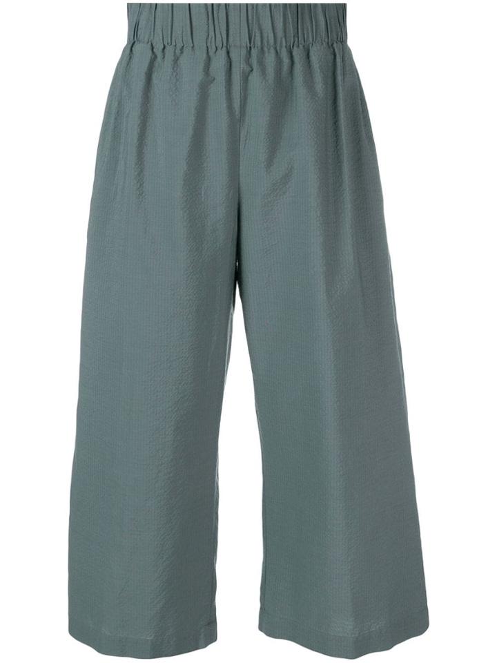 Fabiana Filippi Parachute Cropped Wide Leg Trousers - Green