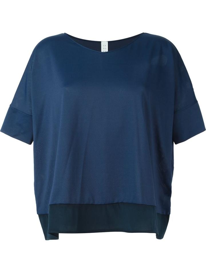 Sàpopa Back Panelled Top