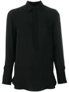 Polo Ralph Lauren Pointed Collar Blouse - Black