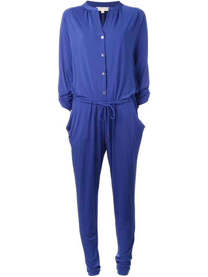 Michael Michael Kors Longsleeved Tapered Jumpsuit