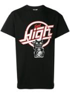 Gcds 'get High' Print T-shirt, Men's, Size: Xl, Black, Cotton