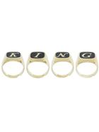 Dolce & Gabbana Dolce & Gabbana King Ring Set - Black