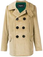 Dsquared2 Double-breasted Coat - Brown