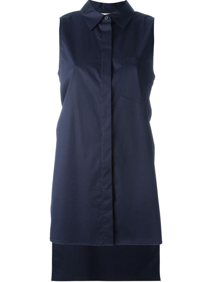 Dkny Cross Back Sleeveless Shirt