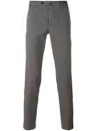 Pt01 Slim Fit Chinos, Men's, Size: 46, Grey, Cotton/spandex/elastane