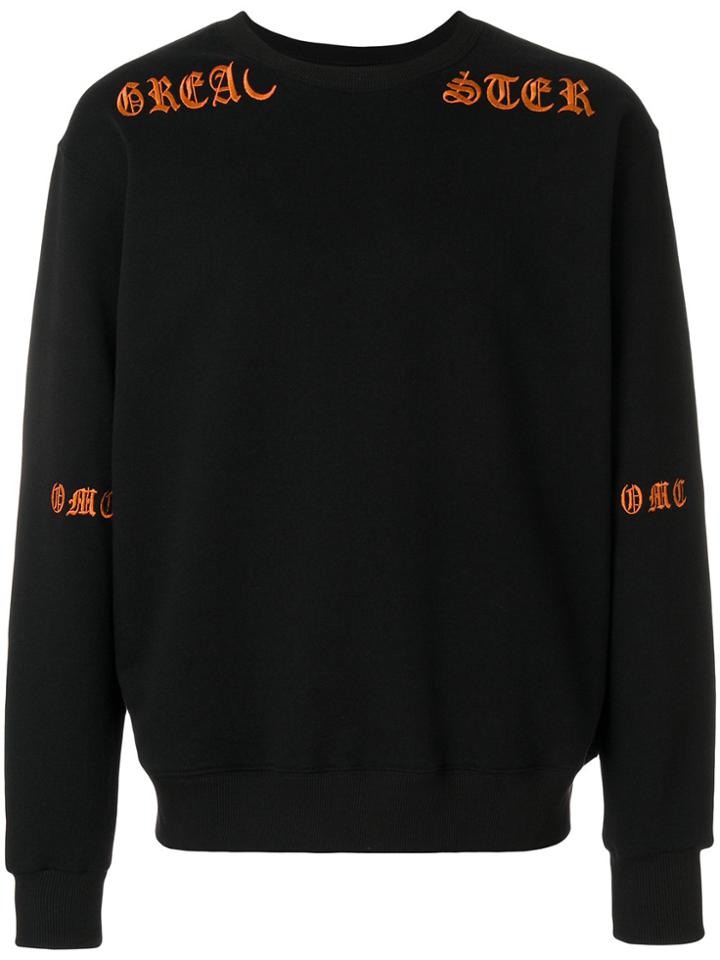 Omc Embroidered Logo Sweatshirt - Black