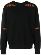 Omc Embroidered Logo Sweatshirt - Black