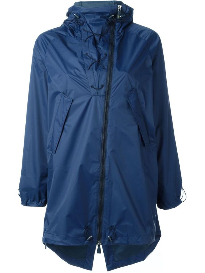 Sàpopa Asymmetric Zip Parka Jacket