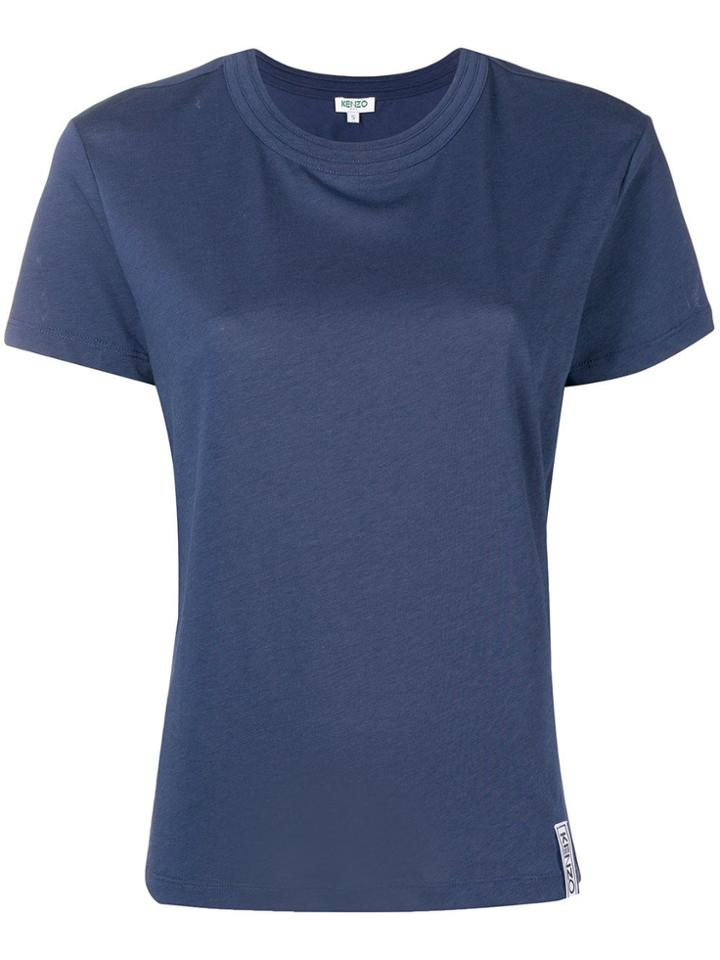 Kenzo Plain T-shirt - Blue