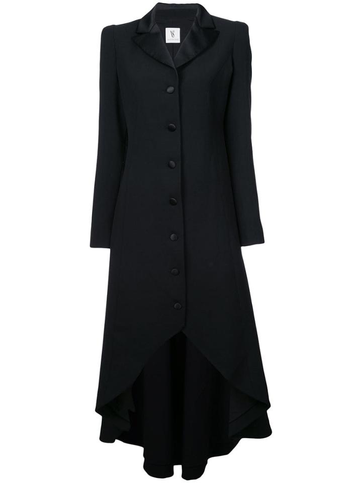 Valentina Shah Toria Single Breasted Coat - Black