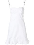 Gcds Fit And Flare Dress - White