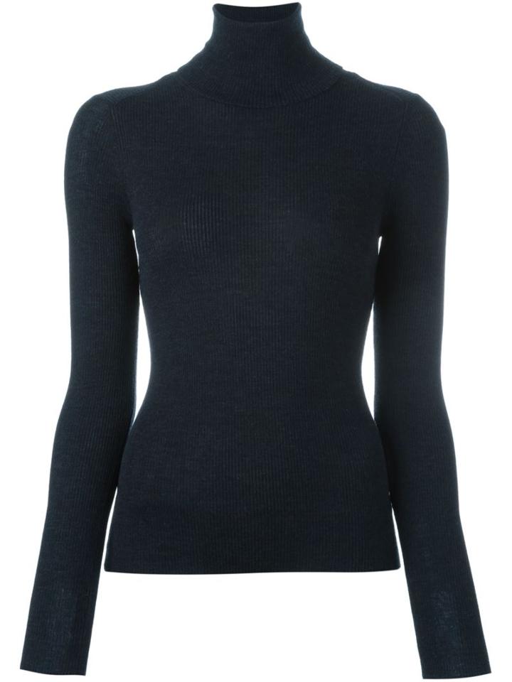 Vanessa Bruno Turtle Neck Sweater, Women's, Size: Small, Blue, Wool