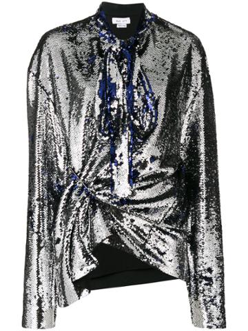 Act N&deg;1 Sequinned Blouse - Metallic