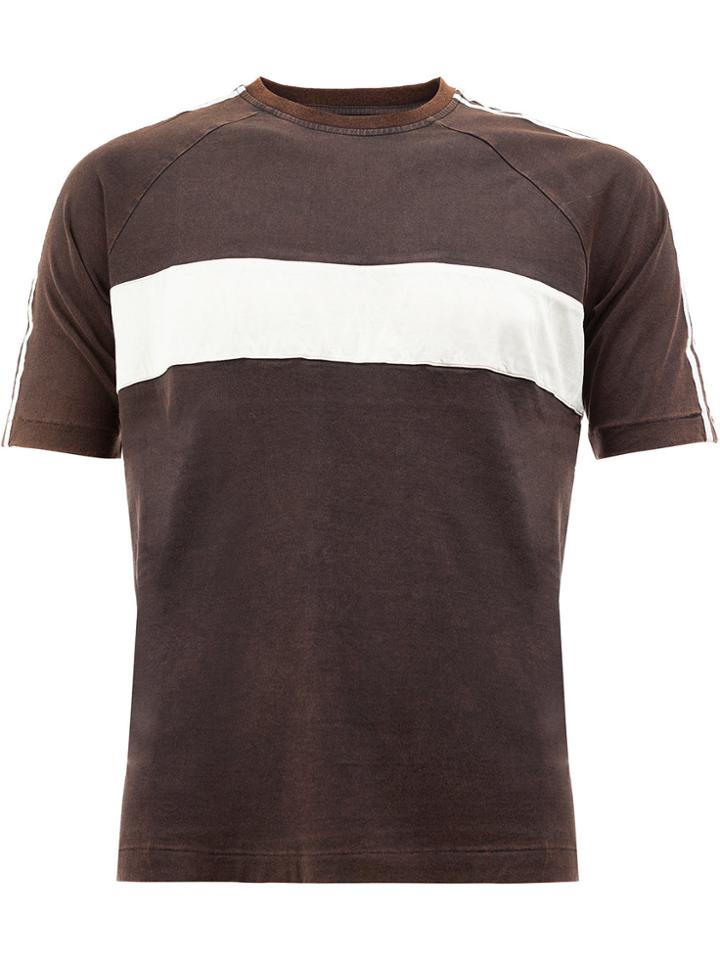 Wales Bonner Contrast Stripe T-shirt - Black