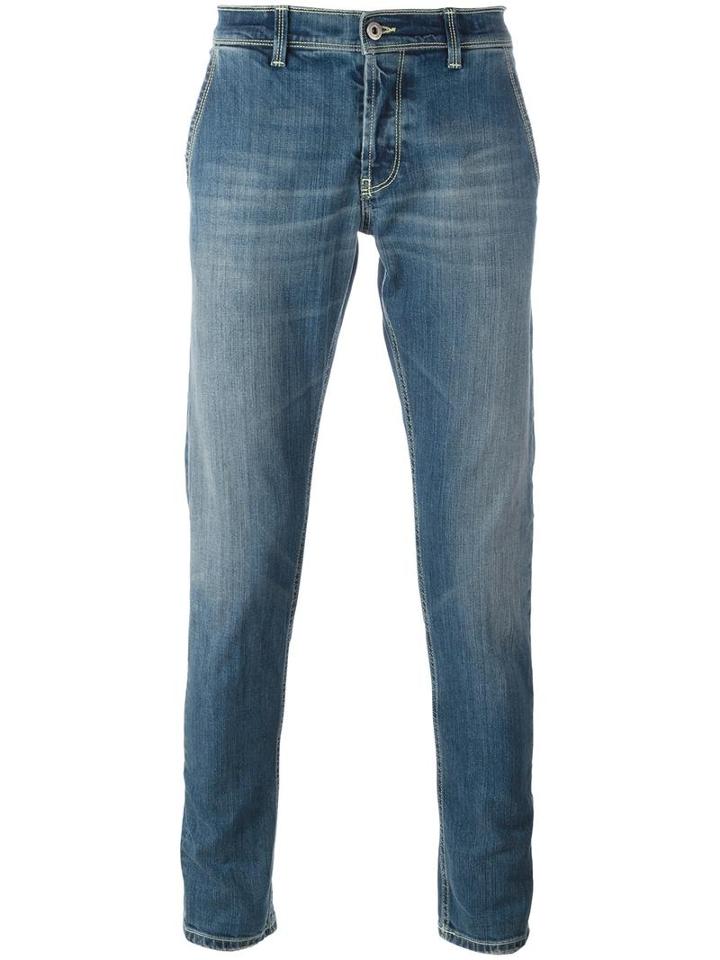 Dondup 'konor' Jeans, Men's, Size: 35, Blue, Cotton/spandex/elastane