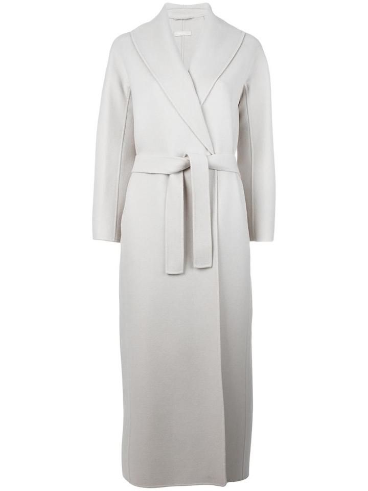 Long Belted Coat, Women's, Size: 42, Nude/neutrals, Wool,'s Max Mara
